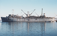 USS Simon Lake (AS 33) on 1 December 1981