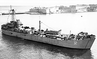 USS Alameda County (LST 32, later AVB 1)
