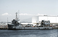 USS Elk River (IX 501) on 1 July 1982