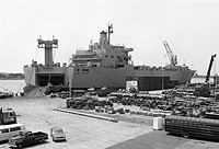 USNS Mercury (T-AKR 10) on 1 July 1980