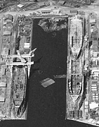 Gulf Shipbuilding, Chickasaw, Ala., in April 1945